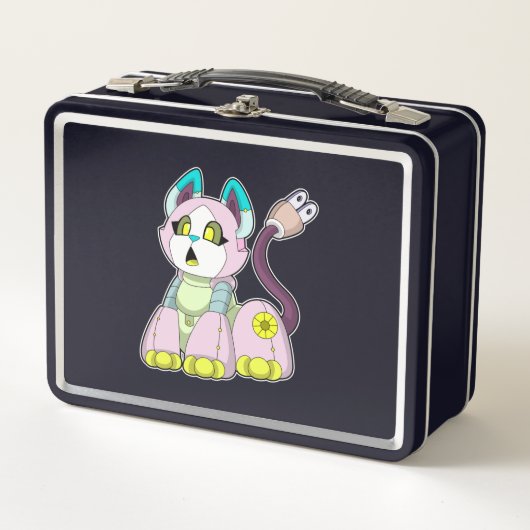 Lunch Box Cat as robot (Devant)
