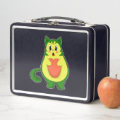 Lunch Box Cat Avocado (En situation)