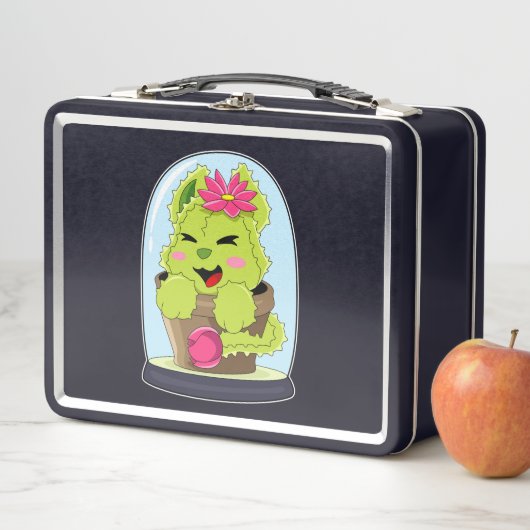 Lunch Box Cat Cactus (En situation)