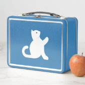 Lunch Box Cat dit bonjour (En situation)