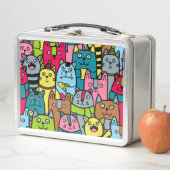 Lunch Box Cat et kitten (En situation)