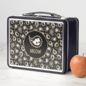 Lunch Box Cat Paisley (En situation)