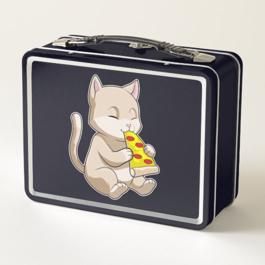 Lunch Box Cat with Pizza (Dos)