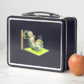 Lunch Box Caterpillar ABS Workout Fitness (En situation)