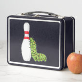 Lunch Box caterpillar at bowling with bowling pin (En situation)