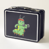 Lunch Box Caterpillar at Strength entraînement avec Dumbbell (Dos)