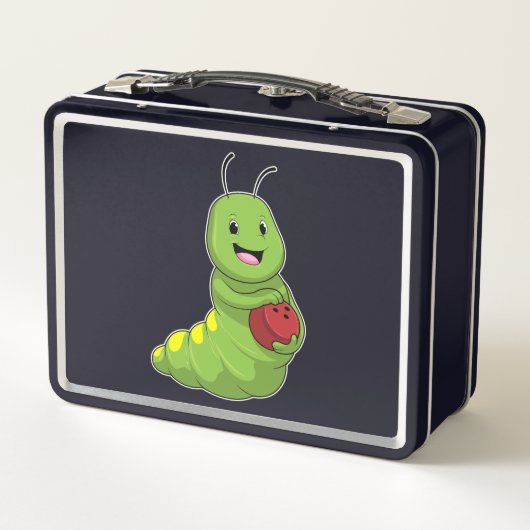 Lunch Box Caterpillar au Bowling avec Bowling ball (Dos)