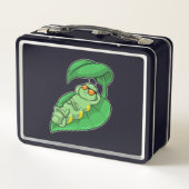 Lunch Box Caterpillar avec feuille (Dos)