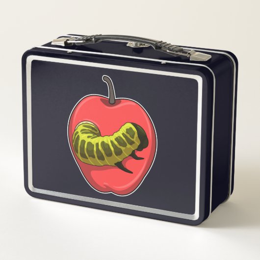 Lunch Box Caterpillar with Apple (Dos)