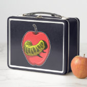 Lunch Box Caterpillar with Apple (En situation)