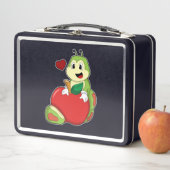 Lunch Box Caterpillar with Apple (En situation)