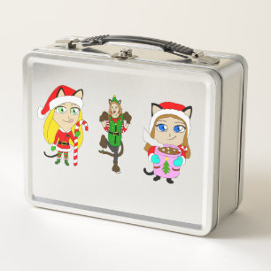 Lunch Box Catgirls de Noël