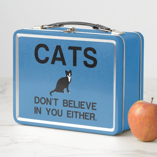 Lunch Box Cats Dont Believe (En situation)