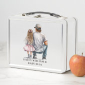 Lunch Box Caution père et fille noire (11) (En situation)