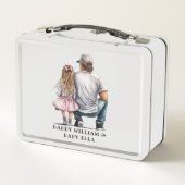 Lunch Box Caution père et fille noire (11) (Dos)