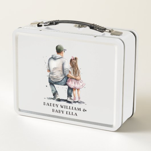 Lunch Box Caution père et fille noire (12) (Dos)