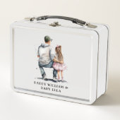 Lunch Box Caution père et fille noire (12) (Devant)