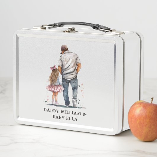 Lunch Box Caution père et fille noire (14) (En situation)