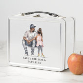 Lunch Box Caution père et fille noire (3) (En situation)