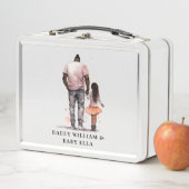 Lunch Box Caution père et fille noire (5) (En situation)