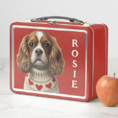 Lunch Box Cavalier Cœur d'amour (En situation)