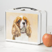 Lunch Box Cavalier Le Roi Charles Spaniel Peinture originale (En situation)