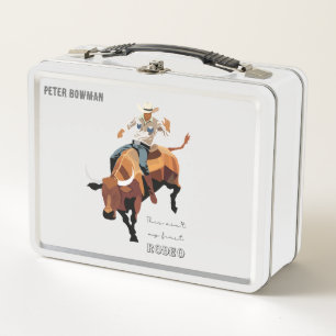 Lunch Box Ce n'est pas mon premier RODEO : Bull rider
