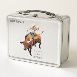 Lunch Box Ceci n'est pas mon premier RODÉO : Cavalier de tau