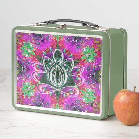 Lunch Box Celestial Zen Lotus (En situation)