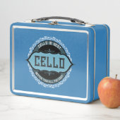 Lunch Box Cello Best Music Note Circle (En situation)