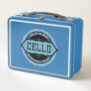 Lunch Box Cello Best Music Note Circle