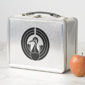 Lunch Box cercle de noshi en forme de grue (En situation)