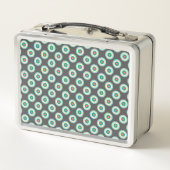 Lunch Box Cercles mixtes gris par Shirley Taylor (Dos)