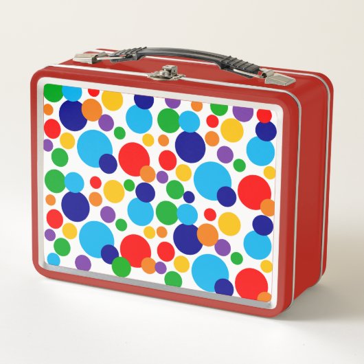Lunch Box Cercles & Points (Devant)