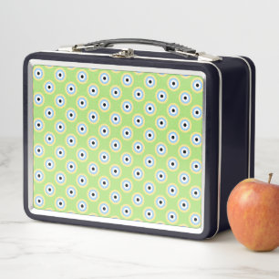 Lunch Box Cercles verts combinés par Shirley Taylor