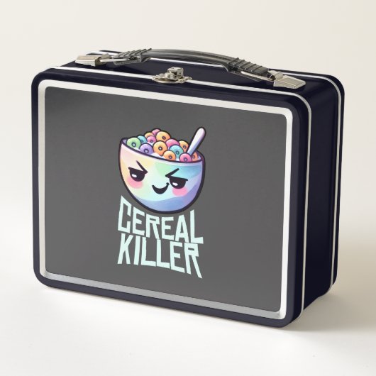 Lunch Box Cereal Killer Petit Déjeuner Pun (Devant)