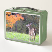 Lunch Box Cerf dans le champ d'automne (Devant)