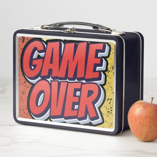 Lunch Box C'est fini. (En situation)