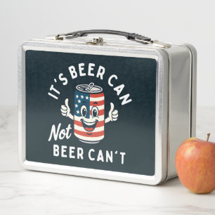 Lunch Box C'est la bière ne peut pas la bière ne peut pas dr