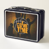 Lunch Box C'est l'heure du jeu - Jaune (Dos)