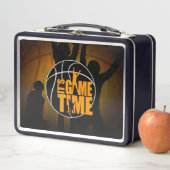 Lunch Box C'est l'heure du jeu - Jaune (En situation)