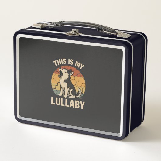 Lunch Box C'est ma berceuse- Husky (Devant)