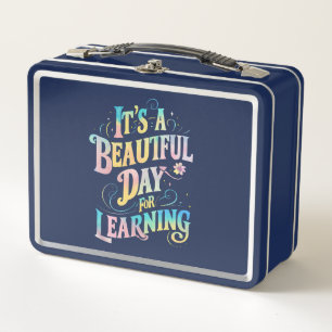 Lunch Box C'est une belle journée pour apprendre le retour à