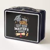 Lunch Box Cette fille a obtenu son diplôme de master (Devant)