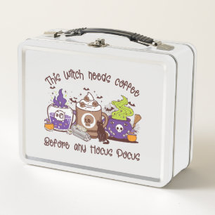 Lunch Box Cette sorcière a besoin de café