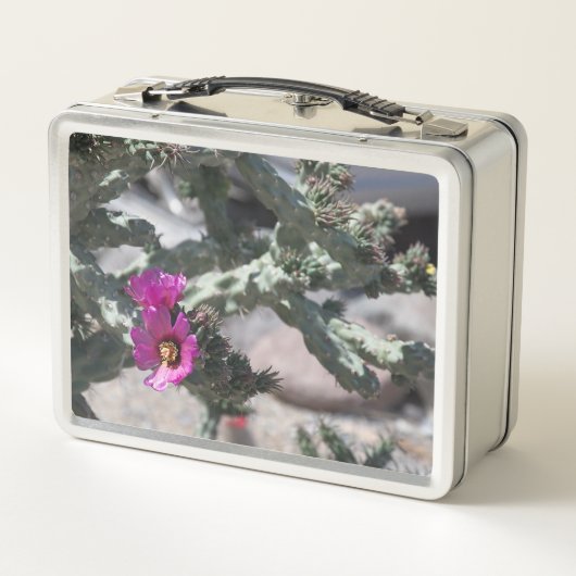 Lunch Box Challa Cactus en fleurs (Dos)