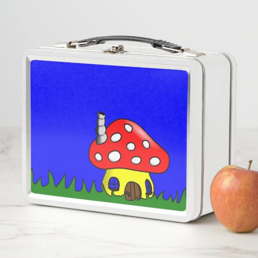 Lunch Box Champignons d'art (En situation)