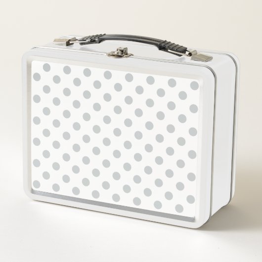 Lunch Box Changez les points gris en n'importe quelle couleu (Devant)