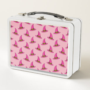 Lunch Box Chapeau de sorcière rose