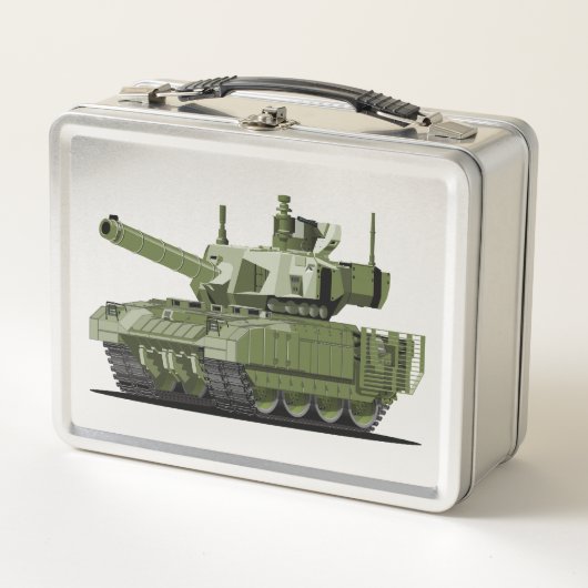 Lunch Box Char moderne blindé de tank (Devant)